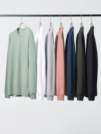 T-shirt unisexe en coton AIRism | T-shirts manches longues