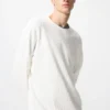 T-shirt unisexe en tissu gaufré