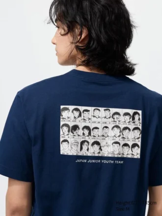 T-shirt unisexe Mangas Ut Shueisha 100e anniversaire | Captain Tsubasa