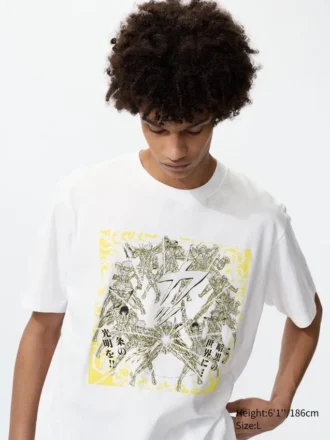 T-shirt unisexe Mangas UT Shueisha 100e | Saint Seiya Knights of the Zodiac