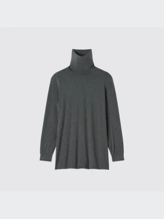 T-shirts à col roulé et manches longues HEATTECH pour homme