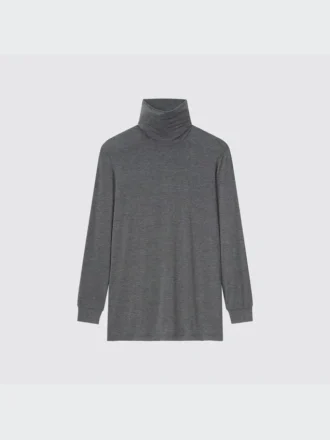 T-shirts à col roulé et manches longues HEATTECH pour homme