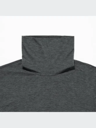T-shirts à col roulé et manches longues HEATTECH pour homme