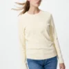 T-shirts à côtes souples pour femme | T-shirts manches longues