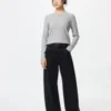 T-shirts à côtes souples pour femme | T-shirts manches longues