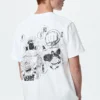 T-shirts graphiques Mangas Ut Shueisha 100e anniversaire pour homme | One Piece