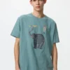 T-shirts graphiques unisexes Ukiyo-E Animals UT