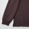 T-shirts manches longues et col montant en jersey brossé pour homme