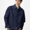Veste trucker en denim unisexe