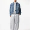 Veste trucker en denim unisexe