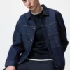Veste trucker en denim unisexe