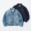 Veste trucker en denim unisexe